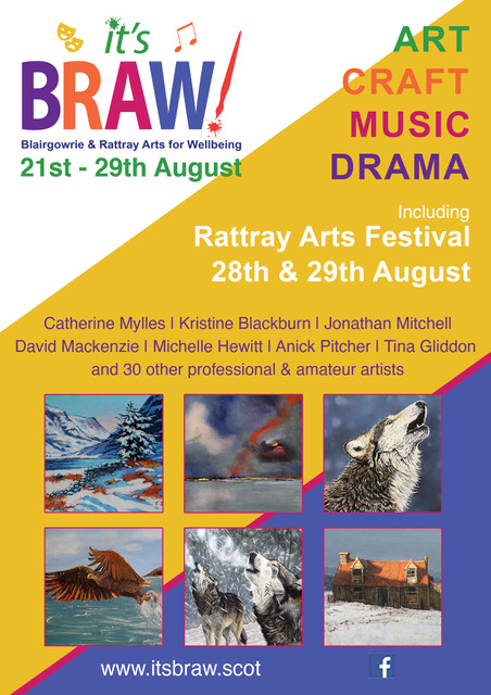 Rattray Art Festival Poster 2021